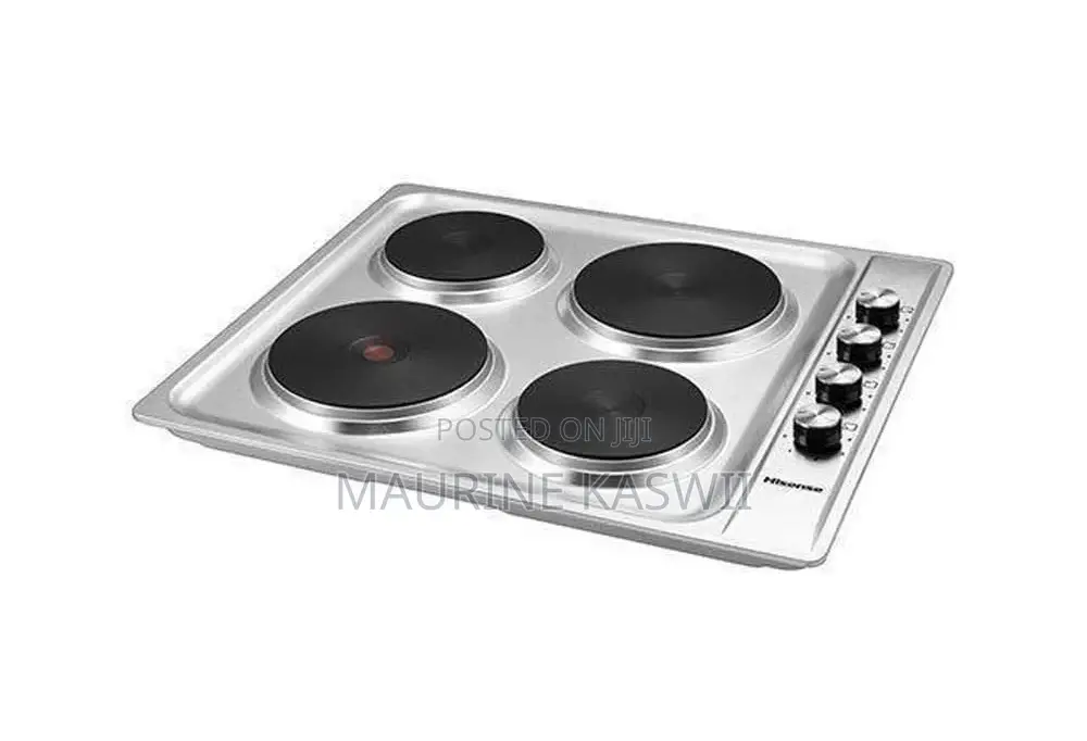 Hisense H60stes 4 Electric Hob – Stainless