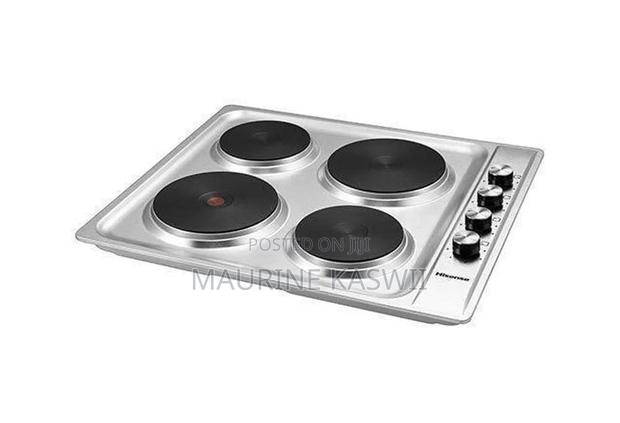 Hisense H60stes 4 Electric Hob – Stainless