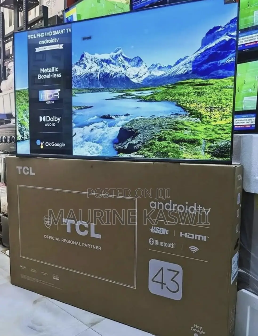 TCL 43”Inch Frameless Android (2025)