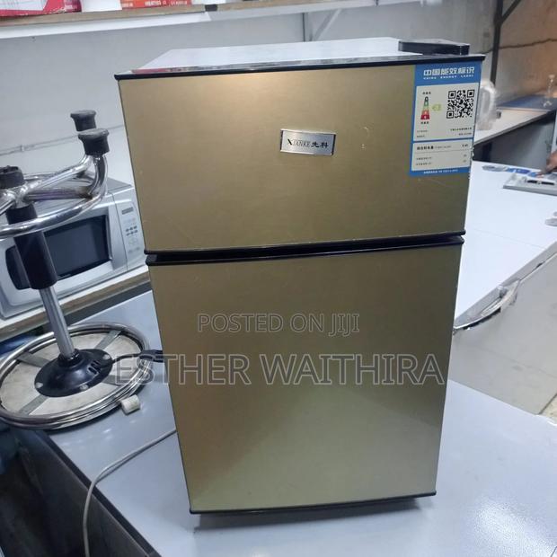 Brown Mini Door Fridge