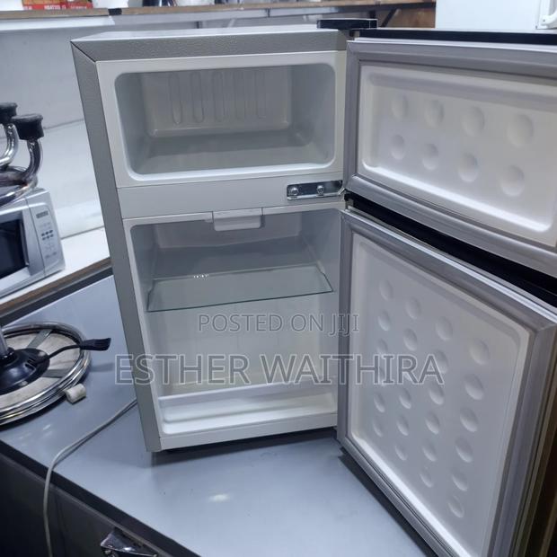 Brown Mini Door Fridge - thumbnail 2