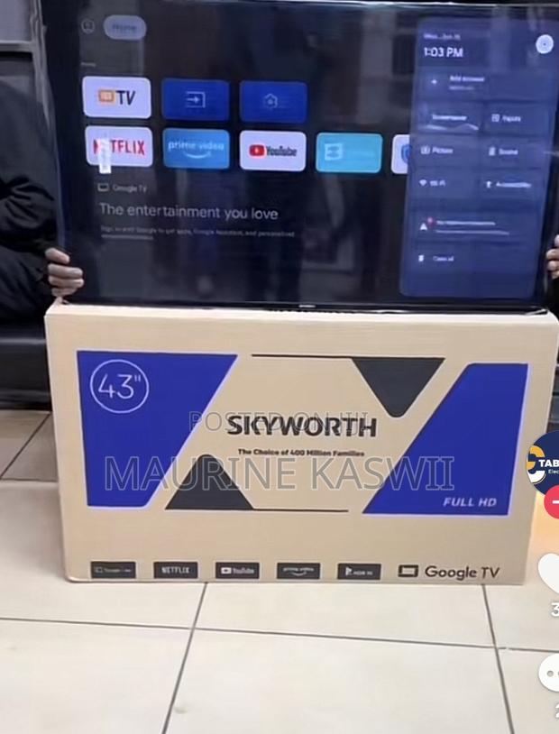 Skyworth 43” Google Frameless FHD - thumbnail 2