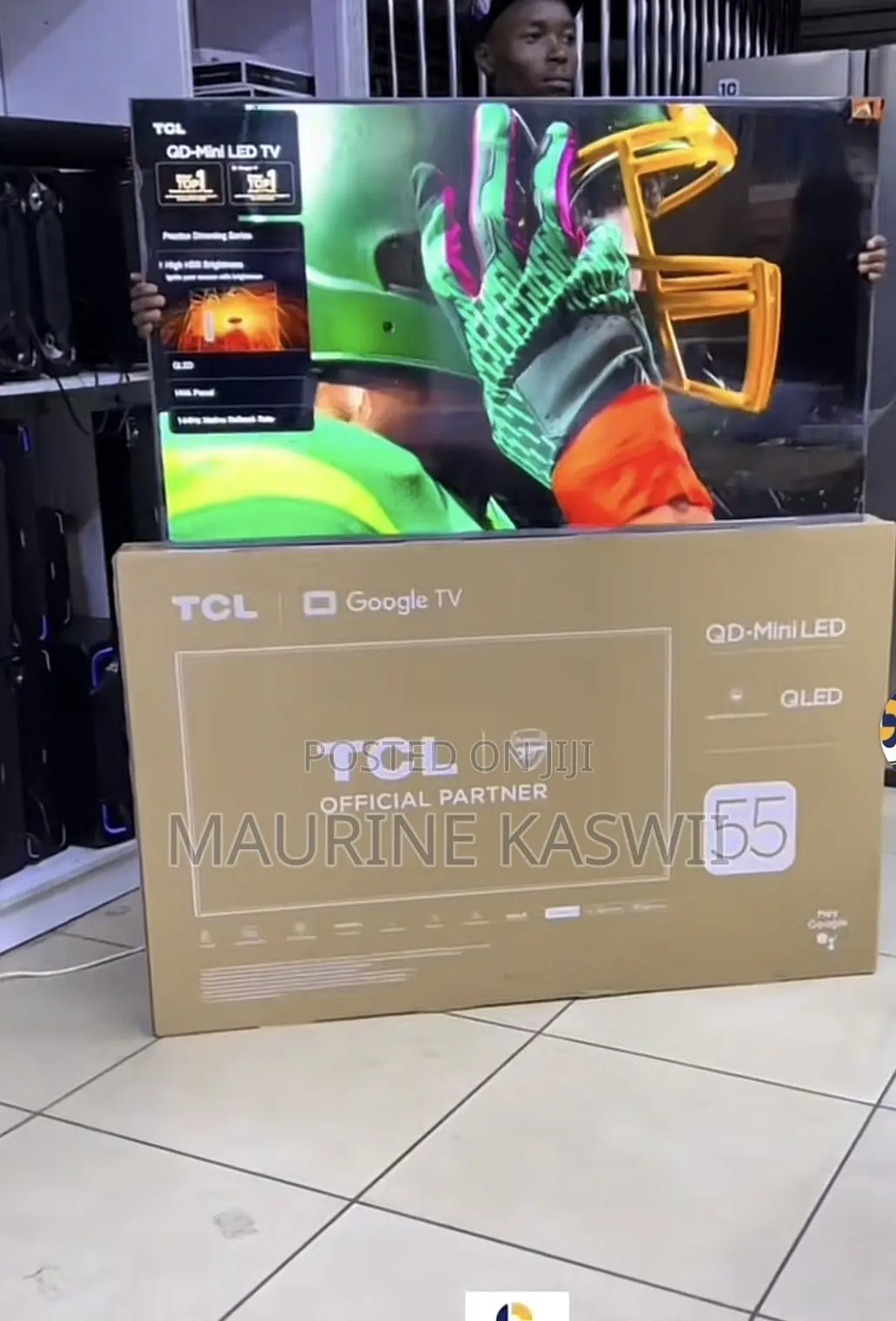 TCL 55” C6k Qled Mini-Led (2025) Model 144 Hz