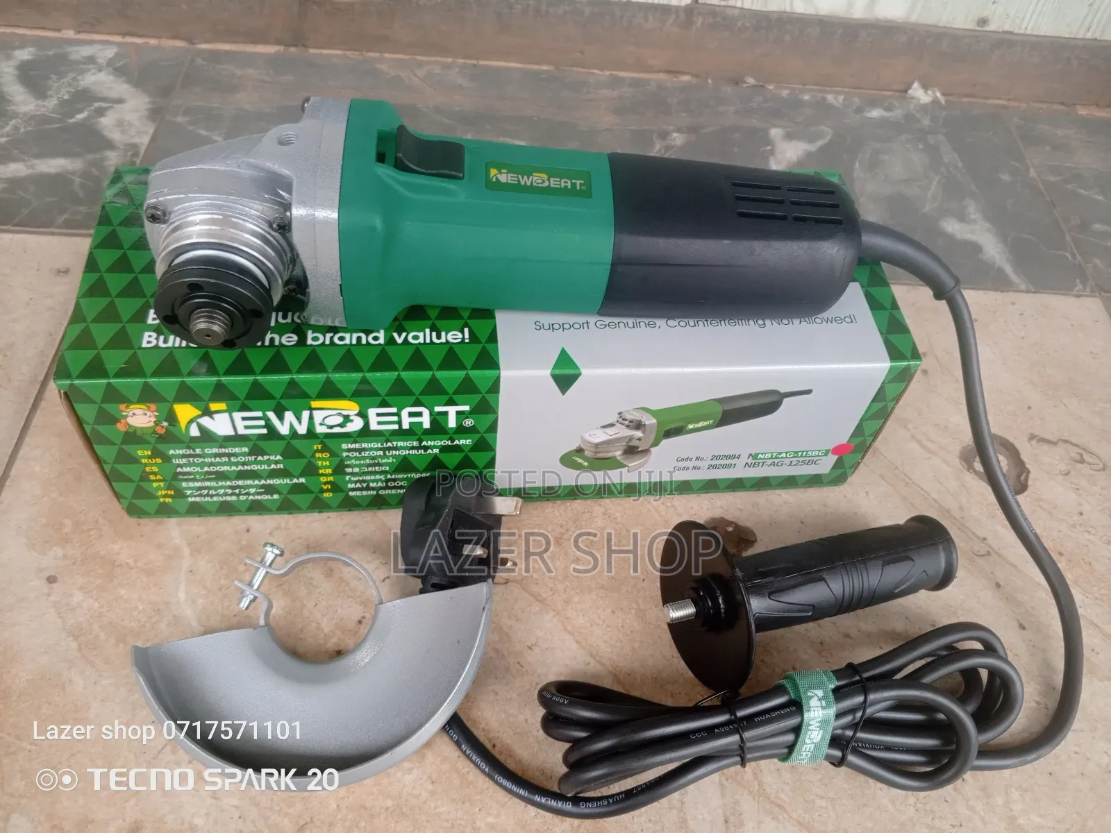 1000w Newbeat Angle Grinder