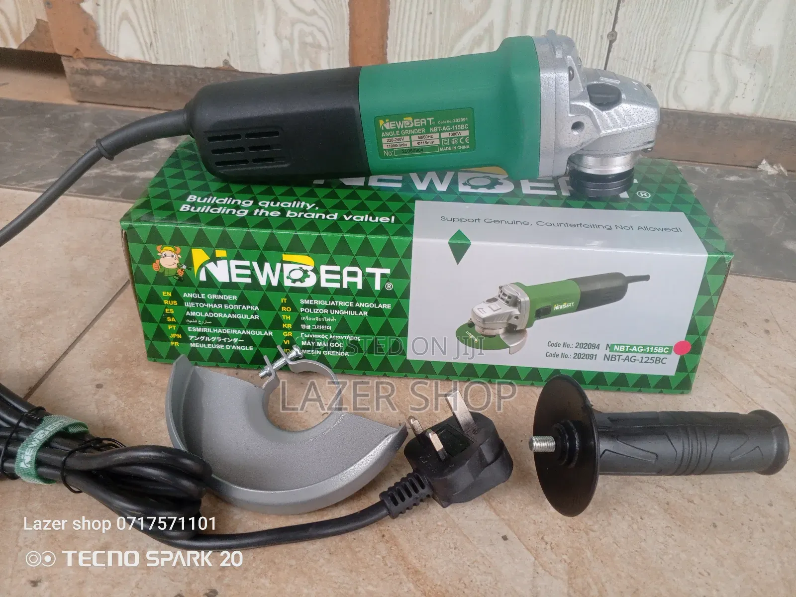 1000w Newbeat Angle Grinder