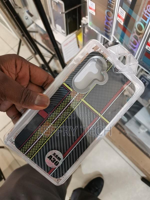 Samsung Galaxy A36 5g Case, Carbon Fiber Pattern - thumbnail 3