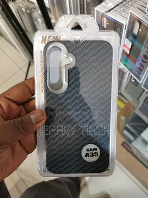 Carbon Case for Samsung Galaxy A35 - Black