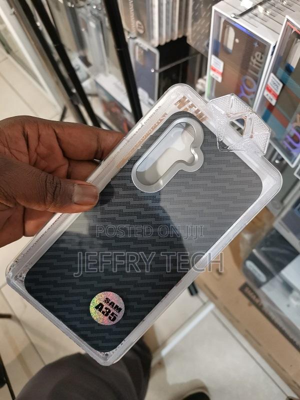 Carbon Case for Samsung Galaxy A35 - Black - thumbnail 2