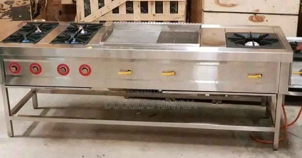 Stainless Steel Commercial Gas Cooker( 2units):