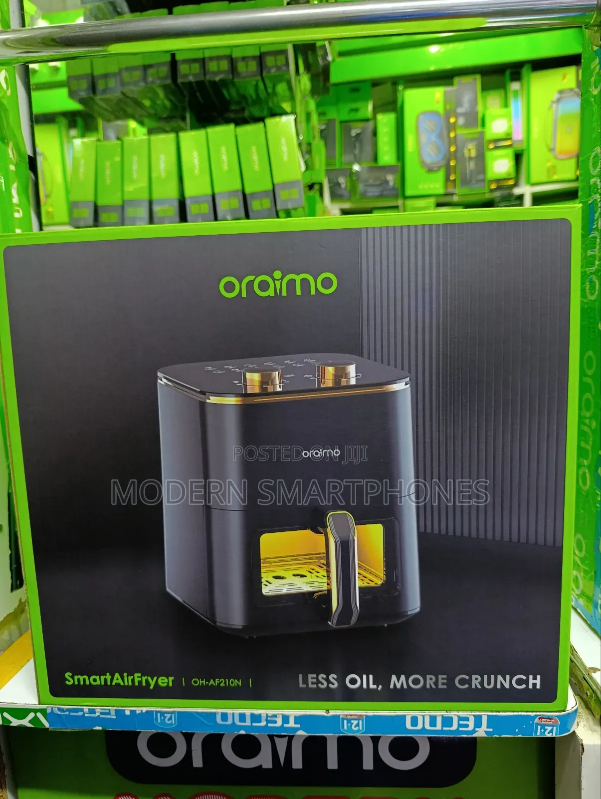 Oraimo Smartairfryer, 1500w Cooking Visible Smart Air Fryer