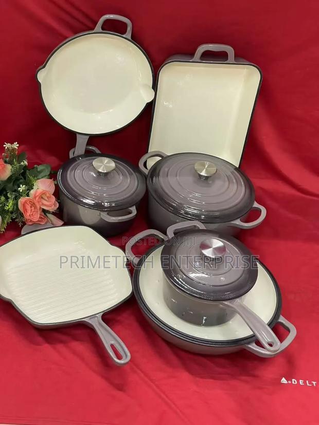 11pcs Sfe Cast Iron Cooking Pot - main view