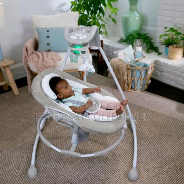 Ingenuity Inlighten Soothing Swing Rocker – 2-In1