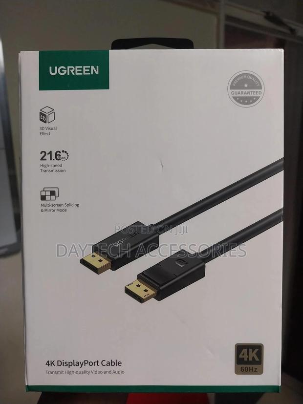 Ugreen Gold Plated Dp to Dp Displayport Cable 1.5 Meters