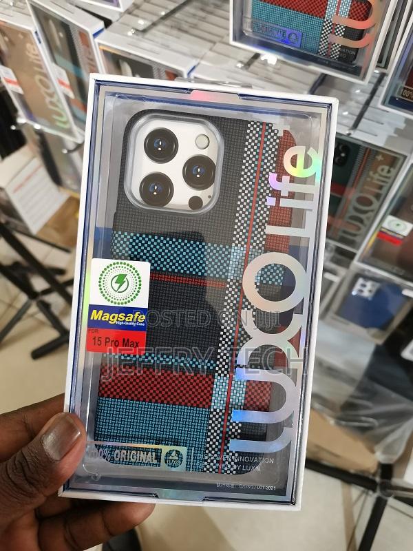 Luxo Life Pattern Magsafe Case iPhone 15 Pro Max - main view