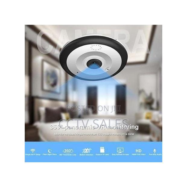 V380 Pro Fisheye Nanny Camera With Night Vision