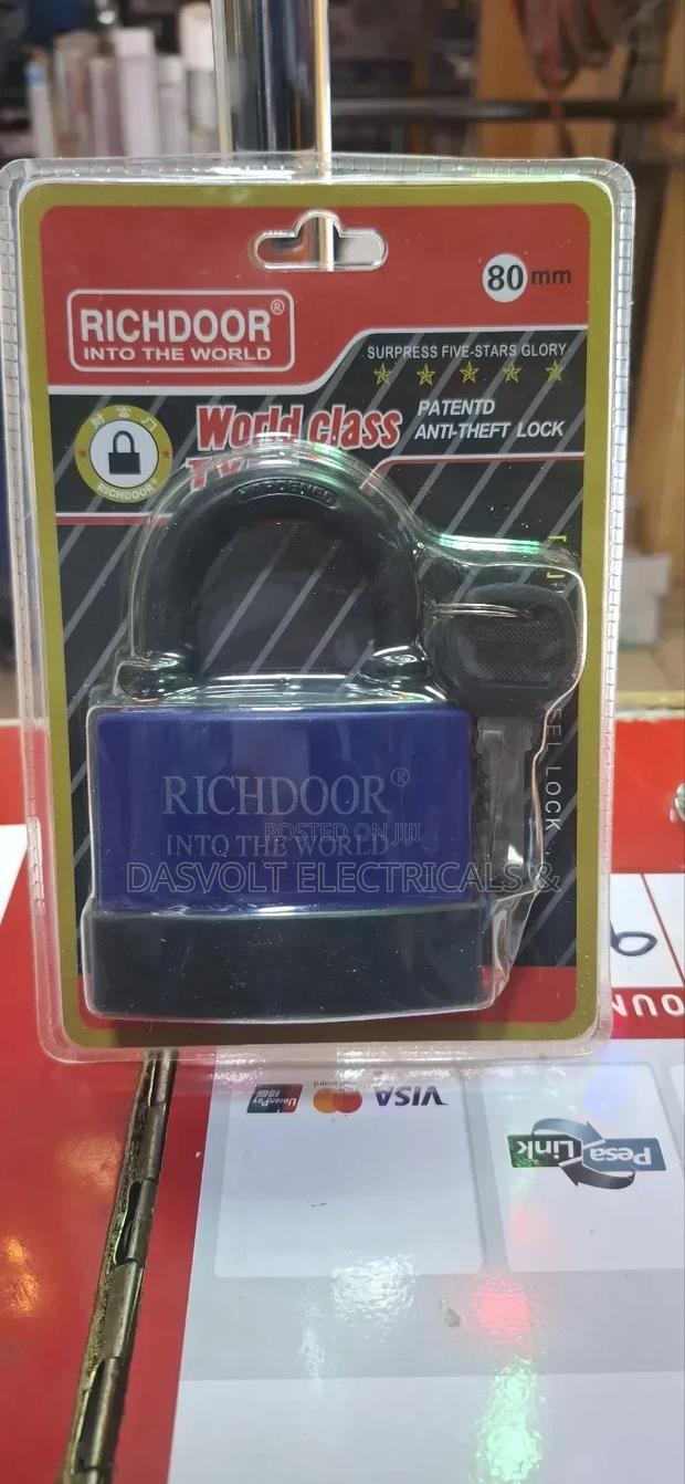 Richdoor 80mm Padlock Antitheft Padlock - main view