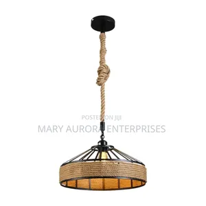 Hemp Rope Pendant Light