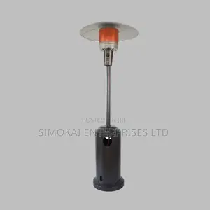Gas Patio Heater - Bronze Hammertone Cabinet Alva