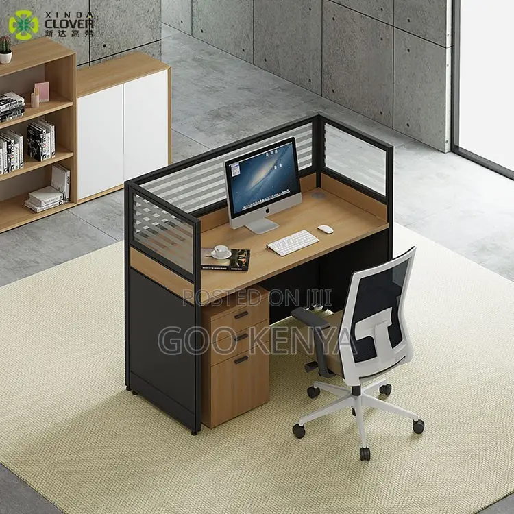 Office Desk 2-Way Cubicle Office Workstation