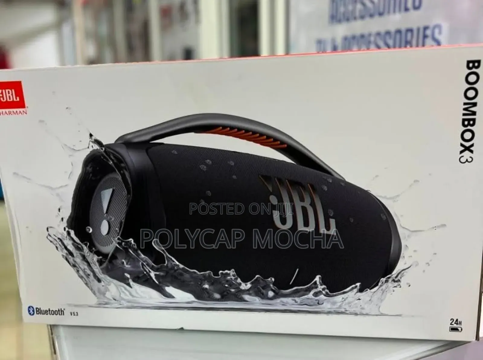 JBL Boombox 3 Portable Speaker 180w –