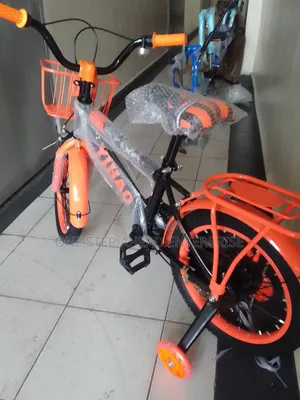 Size 16 Orange Kids Bike