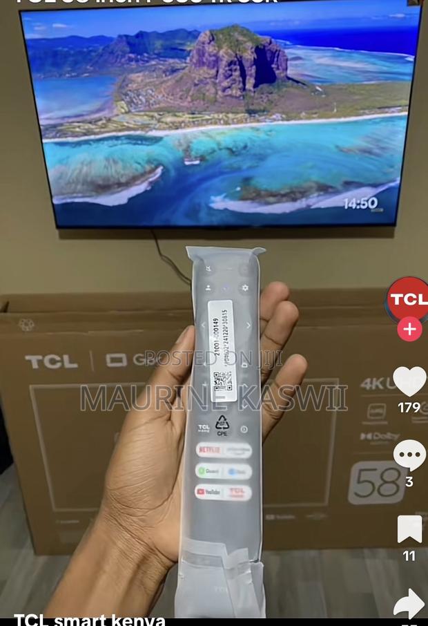 TCL 58” Inch Google Uhd 58 P635 (2024 - thumbnail 3