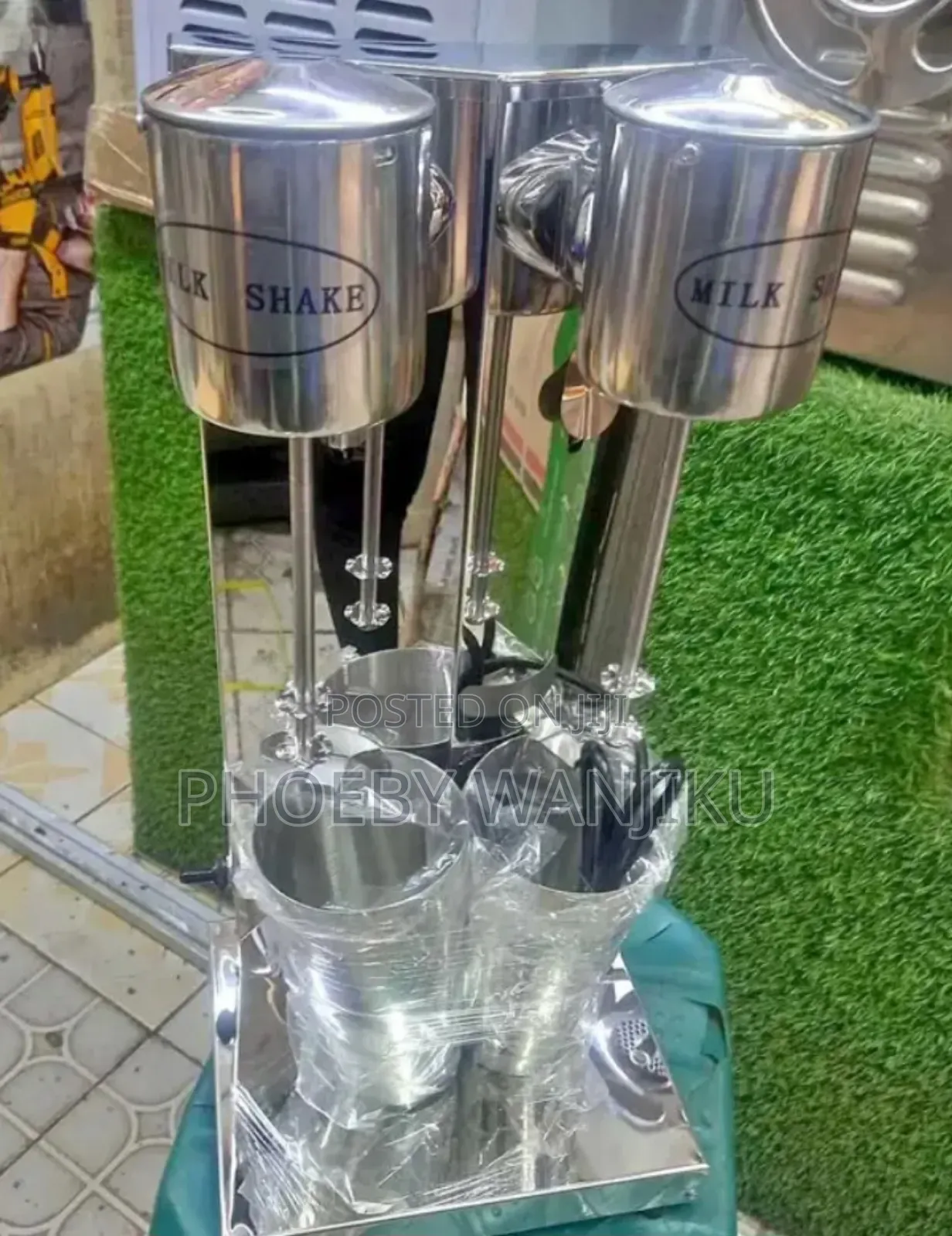 Double Milk Shaker