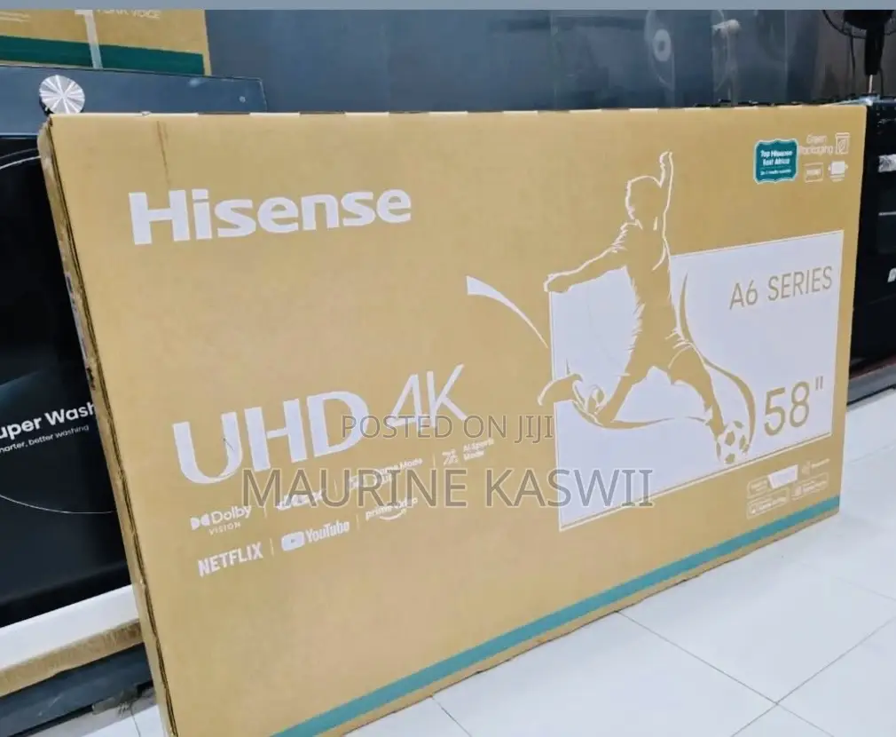 Hisense 58 “ A6 Tv (2025 ) Smart Tv