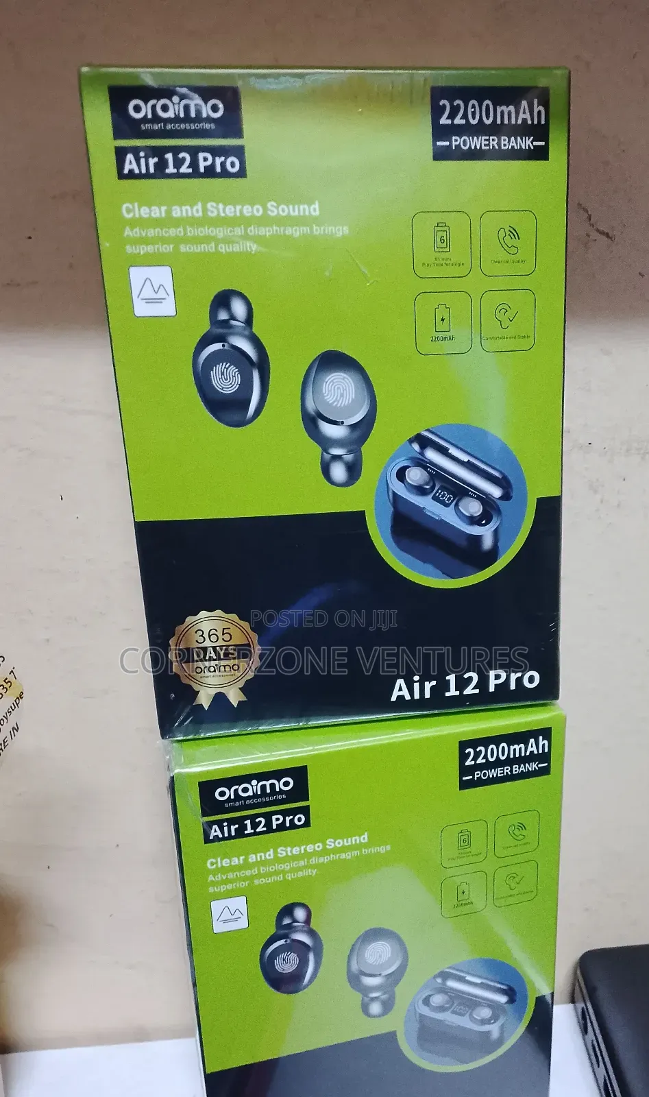 Oraimo Air 12 Pro Earbuds / Oraimo Ear Pods