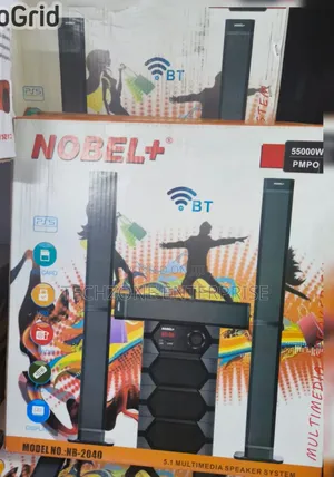 Nobel+ Nb-2040 5.1ch Speaker System Remote 