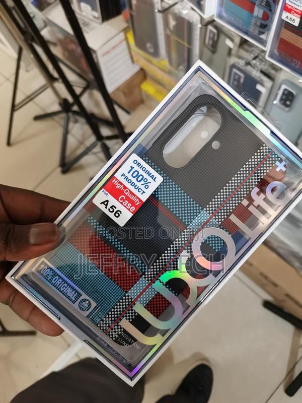 Real Carbon Fiber Cover for Samsung A56 - thumbnail 3