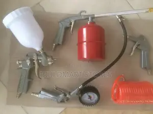 Automotive Pneumatic Kit With Spray and Inflator Tools