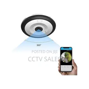 V380 Fisheye Camera With in Built Mic for Sound Recording