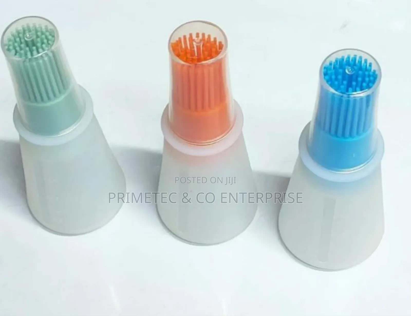 Silicone Oil Bottle With Attached Brush