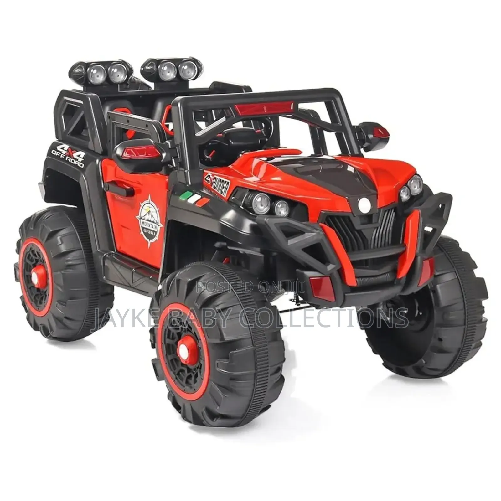 4x4 Heavy Duty Kids Jeep Ride-on Car With 12v Battery