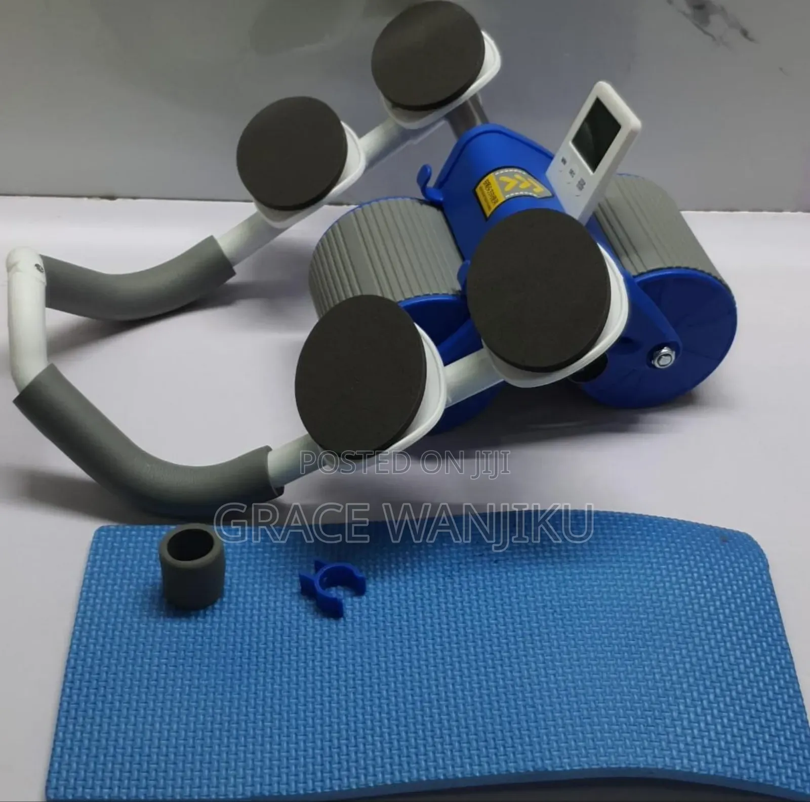 4 Elbow Pad Automatic Rebound Healthy Abdominal Wheel *