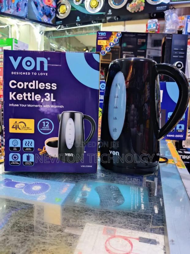 *Von 3litres Cordless Kettle - main view