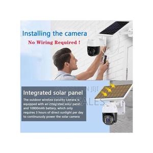 Integrated Solar Panelled 4g PTZ Camera With Night Vision - main view