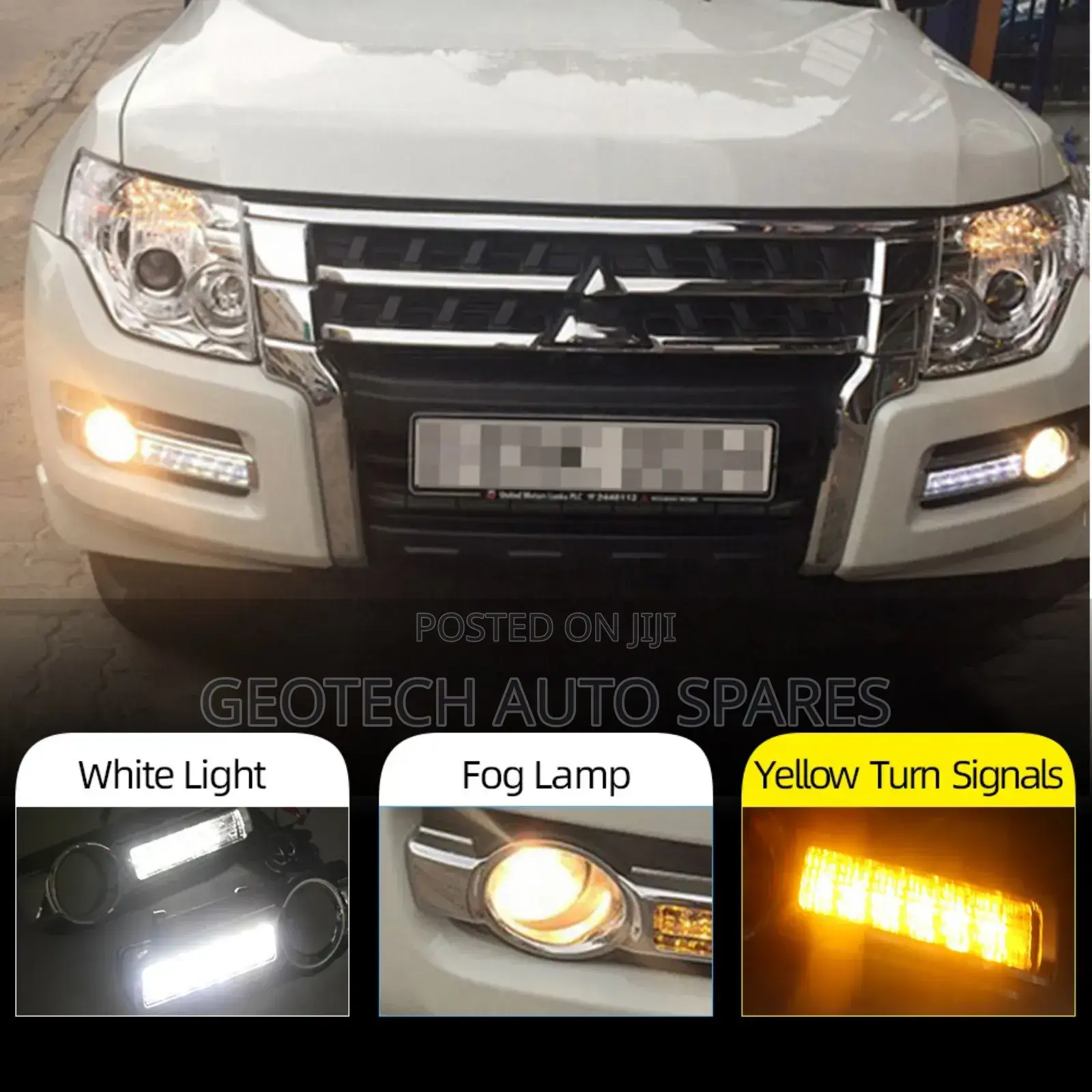 Mitsubishi Pajero DRL Foglights