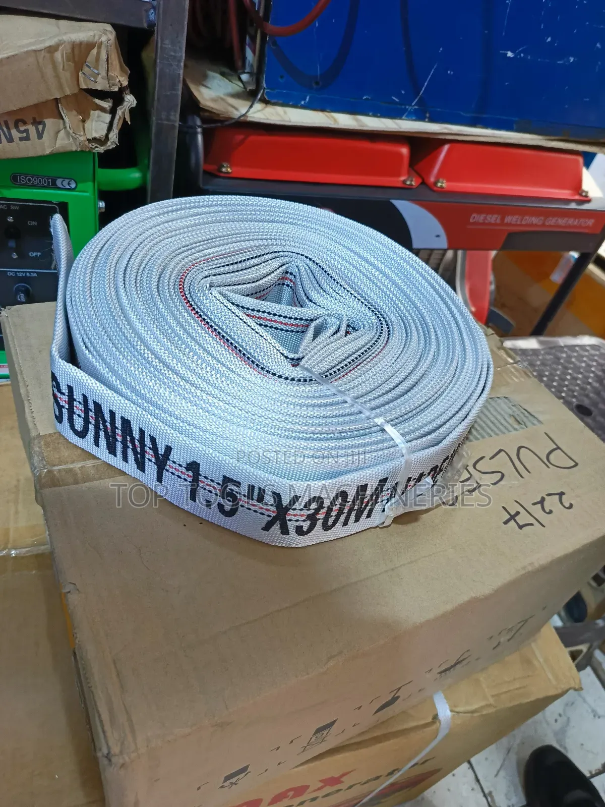 Canvas Pipe 1.5" Inch 30m Roll