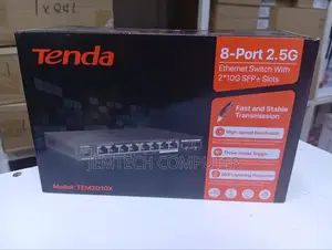 Tem2010x Tenda 8 Port 2.5g Ethernet Switch