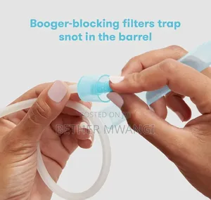 Frida Baby Nosefrida Nasal Aspirator/Snot Sucker + 4 Filters