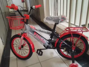Red Black Kids Bike Upto to 7yrs