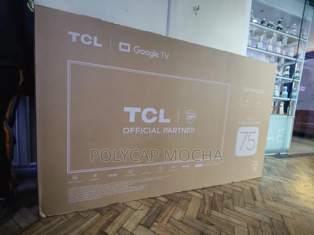 TCL 75′′ 75c755 Qd-Mini Led Qpro Google Tv - thumbnail 2