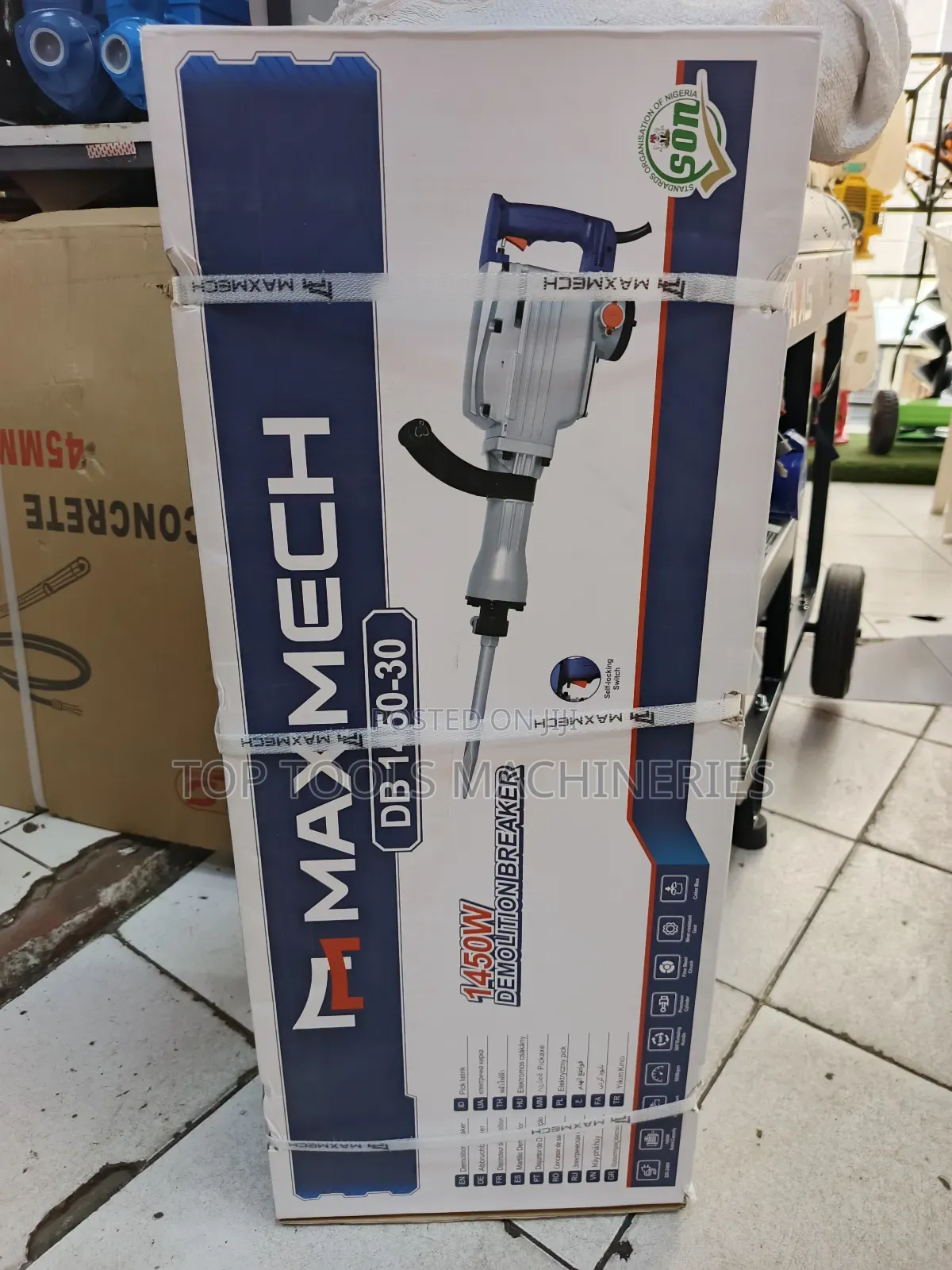 Maxmech Demolition Hammer 1450watts