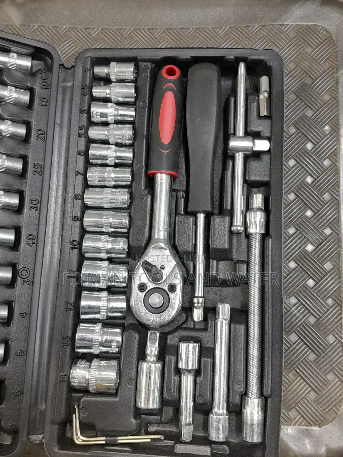 Mechanical Socket and Screw Drivers Set 46 PCS in 1