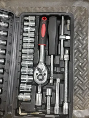 Mechanical Socket and Screw Drivers Set 46 PCS in 1