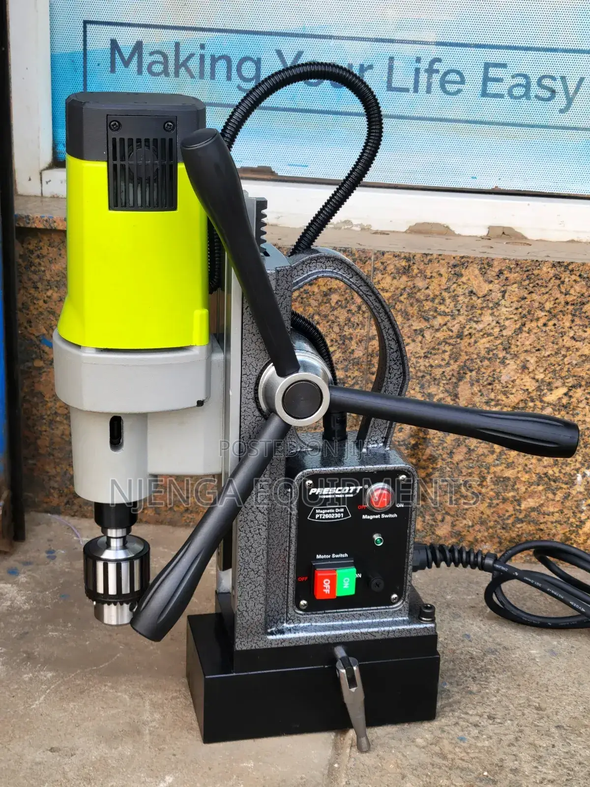 Prescott 1600w Magnetic Drilling Machine Pt