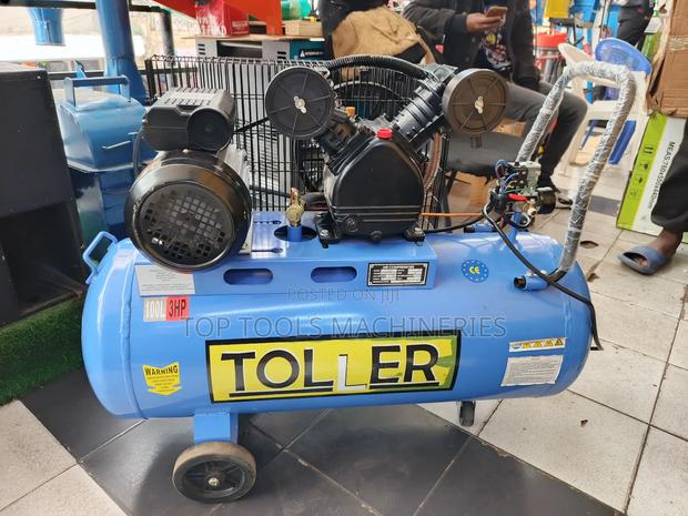 Toller 100l Air Compressor Double Piston