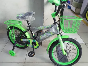 Green Size 16 Upto 8yrs Kids Bike